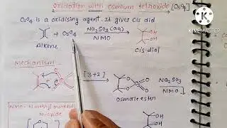 Oxidation with Osmium Tetraoxide(OsO4) #M.Sc