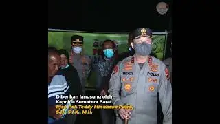 POLRI TERUS SALURKAN BANTUAN UNTUK KORBAN GEMPA DI PASAMAN BARAT