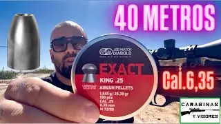 SNOWPEAK T-REX CALIBRE 6,35(PRUEBA 40METROS)