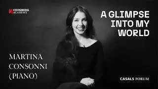 A glimpse into my world: Martina Consonni