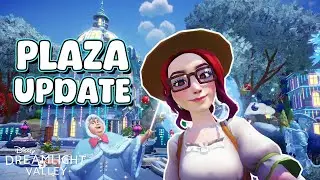 Winter Plaza Mini Update ❄️ | Disney Dreamlight Valley