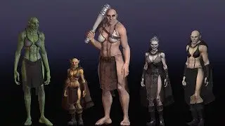 Fantasy Female Creatures Pack | iClone 7 | Character Creator 2