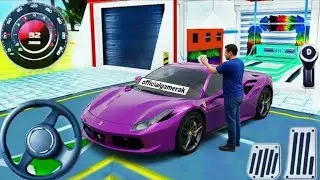 Car Wash Garage Service Workshop - Gas Service SUV Monster Truck Simulator - Android GamePlay #4