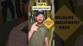 TOP 5 HUNTING STANDS FOR PUBLIC LAND!! #hunting #deerhunting #saddlehunting #bowhunting