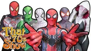The Spiderverse 70s Show Parody - SPIDER-MAN, SPIDER-GWEN & INTO THE SPIDERVERSE Ep2