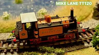 HORNBY TT120 TERRIER BRIGHTON … with all 4 carriages #hornby #modeltrains 