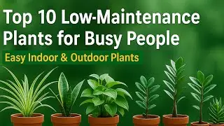 Top 10 Low-Maintenance Plants for Busy People | Easy Indoor & Outdoor Plants