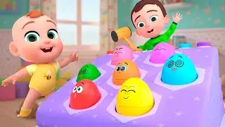 Colorful Surprise Eggs+More Newborn Educational Nursery Rhymes & Kids Songs