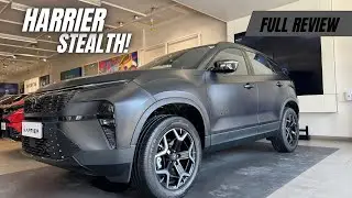 Tata harrier diesel stealth edition detailed review. #tatamotors#tataharrier 