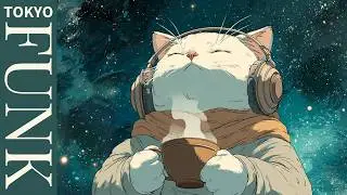 /𝐧𝐨 𝐬𝐭𝐚𝐫𝐫𝐲 𝐦𝐞𝐨𝐰𝐟𝐟𝐞𝐞 | 80's Tokyo Funky Lofi Playlist 🎧 | Broadcasting Beyond | Relax & Chill & Study