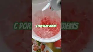 C Port Hemp Reviews Test Panel: We found a solution to make your Thc Seltzer TASTE even better