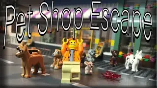 Lego Pet Shop Escape (Stop Motion)