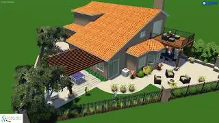 Portola Hills Residence by Scancelli Landscapes - Concept A