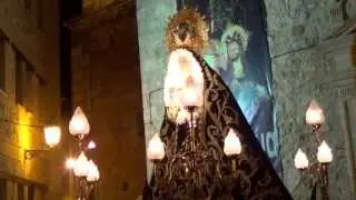 Viernes Santo 2013; Semana Santa en Corral de Almaguer, los Negros. Salida.
