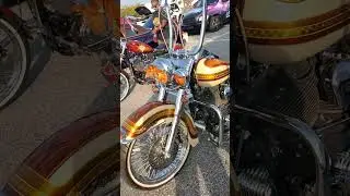 Hot 🔥  Custom Bike at bike Show! #custombike #shorts 📸:#carshow #69FLAVORSTV