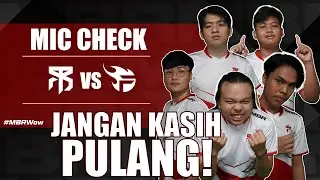 JANGAN KASIH PULANG! MIC CHECK MBR ESPORTS VS TEAM FLASH DI WILD RIFT SEA CHAMPIONSHIP 2021