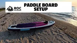 How to paddle board for beginners, how to setup ROC Paddle Board