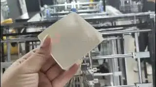 Paper box forming machine for cake tray