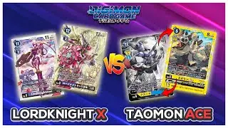 LordKnightmon X vs Taomon Loop | Digimon BT-19 TCG (Digimon Simulator)