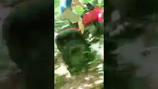 Hill climb on the Foreman 400