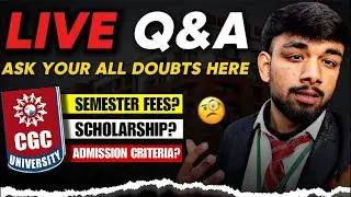 CGC University Live QNA Session | Sharing My Honest Review & Experience!