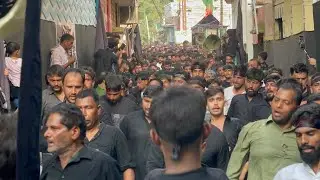6 Muharram Juloos 2024 | Anjuman e Haidery Nowgawan Sadat | Live Azadari Nowgawan Sadat