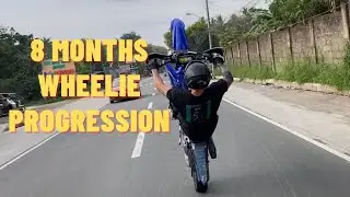 Jordan Herrera 8 months Wheelie Progression