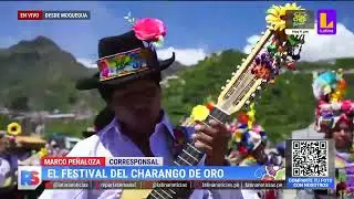 La celebración del tradicional festival del 'Charango de oro' en Moquegua