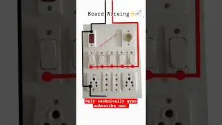 Electric board wiring diagram #viral #short #trending #electrical #electrcal #electricalwiring