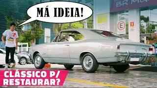 N&Atilde;O compre um carro antigo para restaurar se voc&ecirc; &eacute; novato. Entenda o porqu&ecirc; | Opala do Barata 02