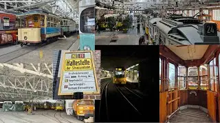 Straßenbahnmuseum Stuttgart mit historischer Straßenbahnfahrt #straßenbahn #tram #öpnv #nostalgia