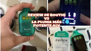 PROBANDO PLUMA DE WAX SWITCH BOUTIQ V5, LA PLUMA DE WAX M&Aacute;S POTENTE Y QUE M&Aacute;S ME PEG&Oacute; . Pluma de wax
