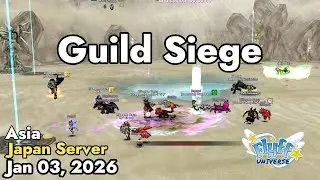 Guild Siege (Japan Server) January 03, 2026 | Flyff Universe