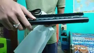Unboxing Redgear Blaze, 7 colour alluminium gaming keyboard
