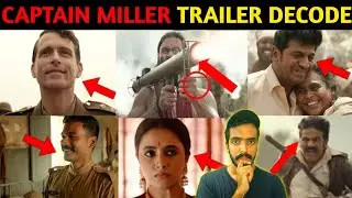 Killer Miller 😈💥🔥: Who Is Captain Miller | Captain Miller Official Trailer Reaction & Decoding
