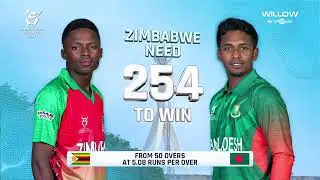 Highlights | Zimbabwe U19 vs Bangladesh U19 | Icc U19 Odi World Cup 2026 | Match 37 |