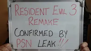 RESIDENT EVIL 3 Remake CONFIRMED in PSN Leak!!