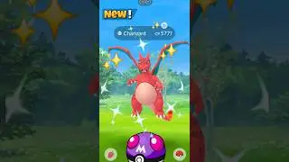 OMG😲Wild✨️Shiny Charizard in Pokemon GO