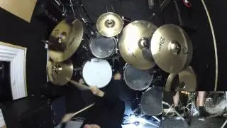 got-djent.com: Chimp Spanner - Mӧbius Pt II drum playthrough video