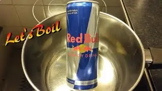 Boiling Red Bull!