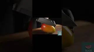 Satisfying Mango Slice 🥭 | AI Fruit Slice #shorts