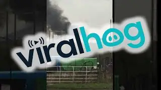 Fire at Chester Zoo || ViralHog