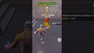 SATELLITE BUNKER SECRET MYTHIC LOOT ROOM in Fortnite Chapter 7😳 #fortnite #shortsfeed #foryou