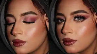 لوك ميكب بينك للمبتدئين خطوه ب خطوه سهل جدا (الوك ب منتجات مايت سينما)في الوصف 👇