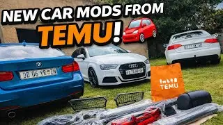 BMW & Audi Link Up in Vaal 🔥 Installing Cheap Temu Mods on My Audi (Worth It?)