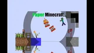 Paper Minecraft in scratch [ creative mode ]