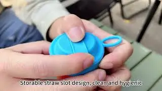 Silicone Soda Can Lid with Straw &ndash; The Ultimate Drink Protector!