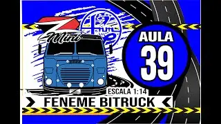 PRODU&Ccedil;&Atilde;O MINIATURA CAMINH&Atilde;O FENEME BITRUCK CARGA SECA ESC. 1:14 - VIDEO 39