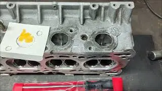Nissan RB25det exhaust stud thread repair 
