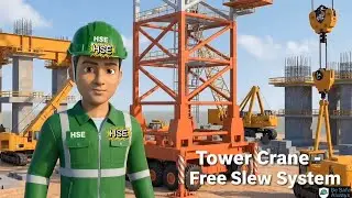 Tower Crane Free Slew Mode | How It Protects the Crane